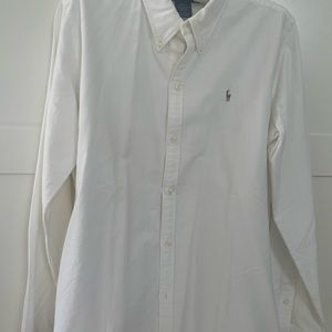 Ralph Lauren Slim Fit, 100% cotton, button-down shirt, 14.